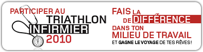 Participer au Triathlon infirmier 2010